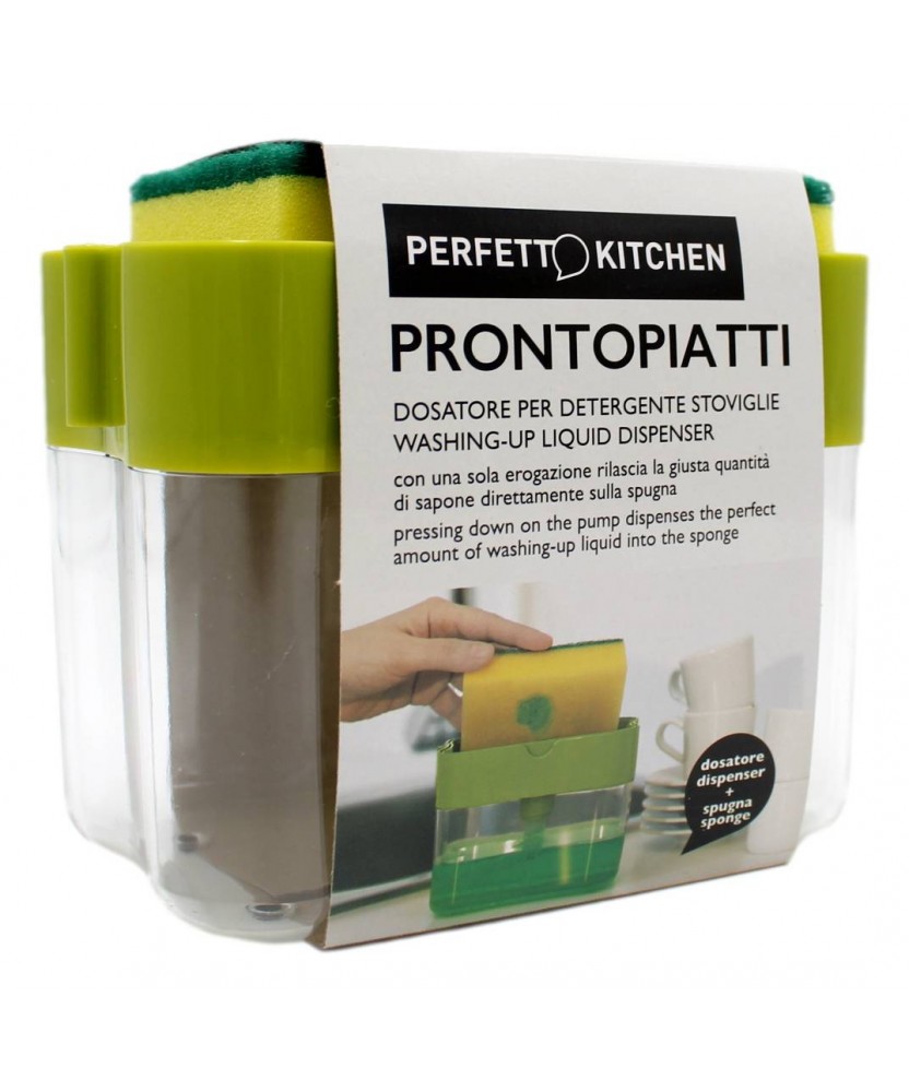 PERFETTO KITCHEN PRONTOPIATTI DOSATORE PER DETERGENTE STOVIGLIE
