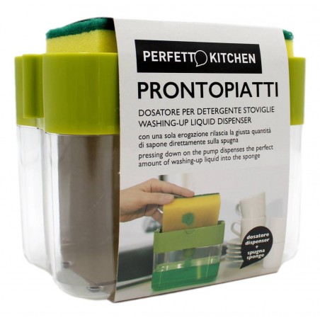 PERFETTO KITCHEN PRONTOPIATTI DOSATORE PER DETERGENTE STOVIGLIE
