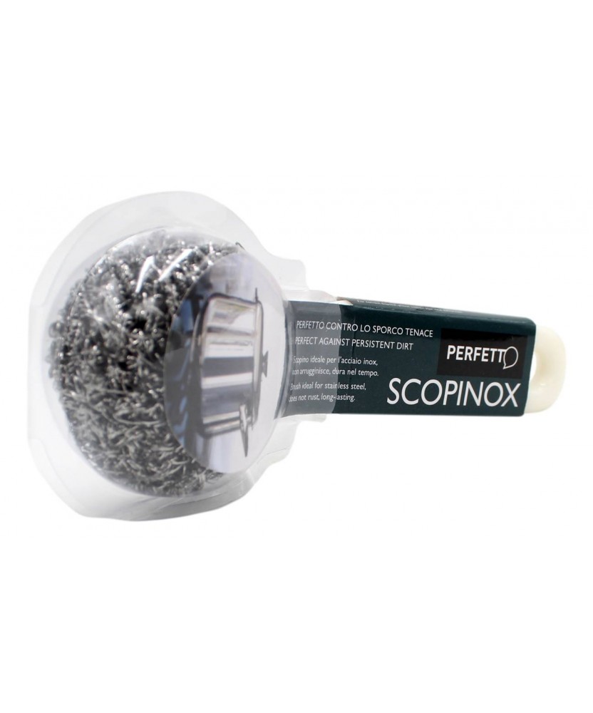 PERFETTO SCOPINOX SCOPINO IDEALE PER L'ACCIAIO INOX