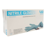LYNCMED GUANTI DA VISITA BLU IN NITRILE PER USO SINGOLO MISURA L/9 100 PZ