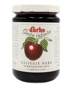 D'ARBO CONFETTURA EXTRA DI CILIEGIE NERE 450 GR