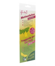 FORADORI TRAPPOLE PER TARME (INDUMENTI E ALIMENTI) 3 PZ