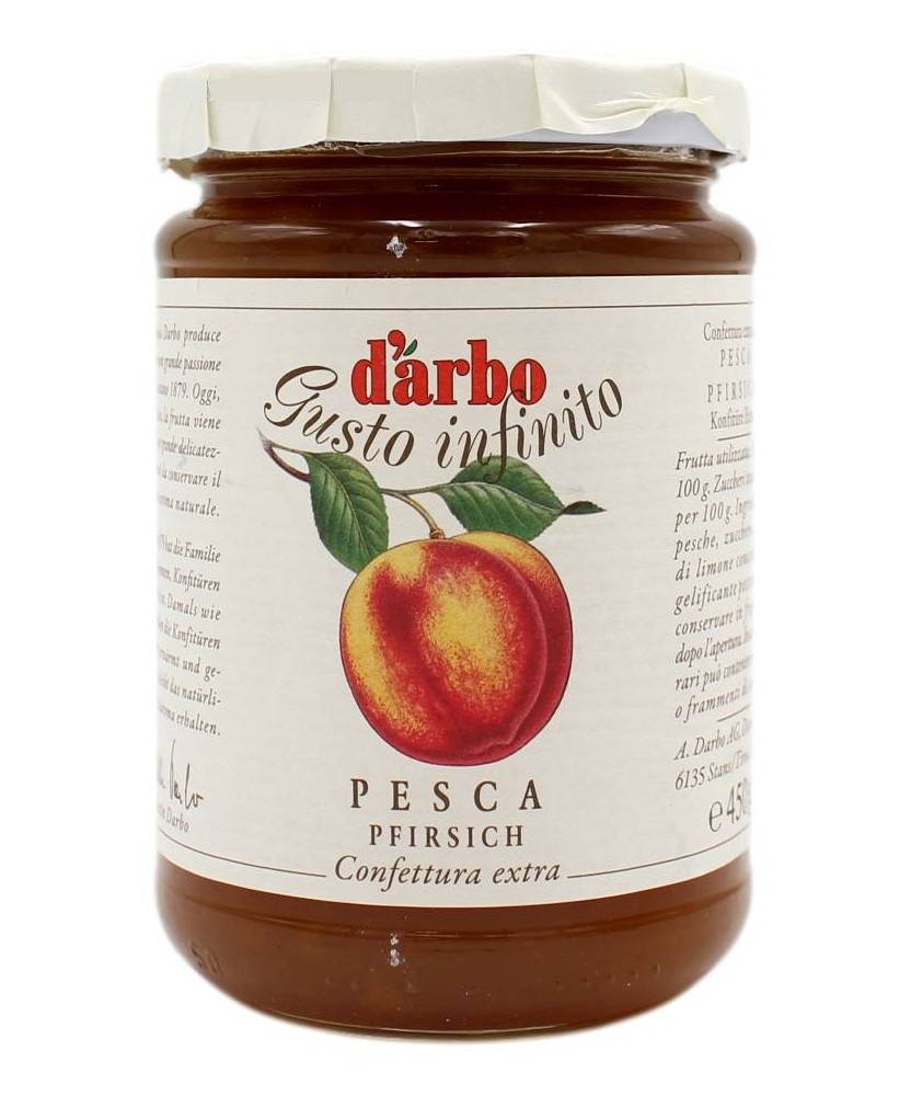 D'ARBO CONFETTURA EXTRA DI PESCHE 450 GR