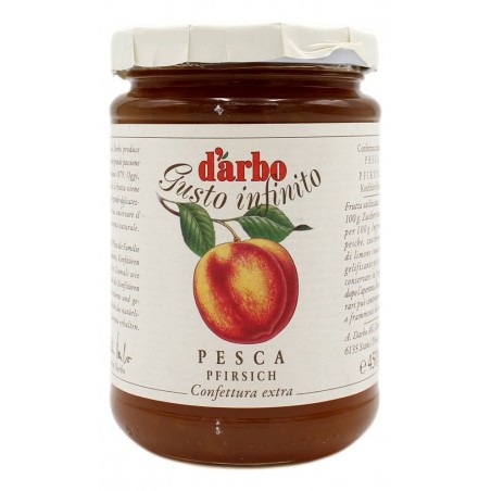 D'ARBO CONFETTURA EXTRA DI PESCHE 450 GR