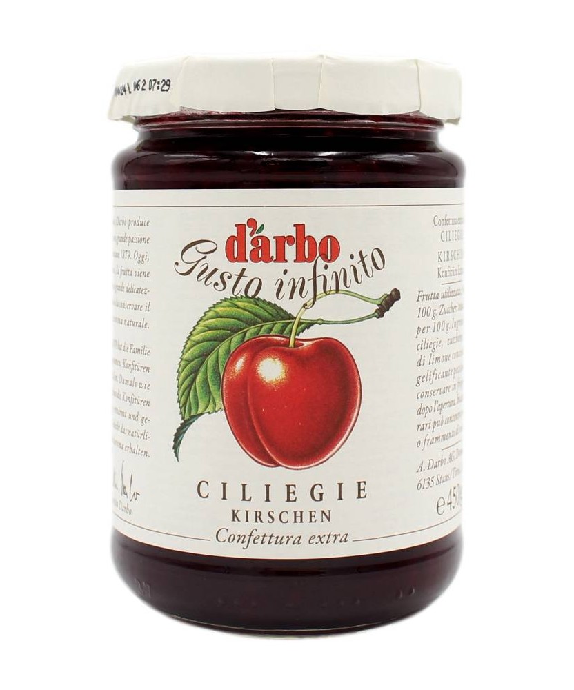 D'Arbo Confettura Extra Di Ciliegie 450 Gr
