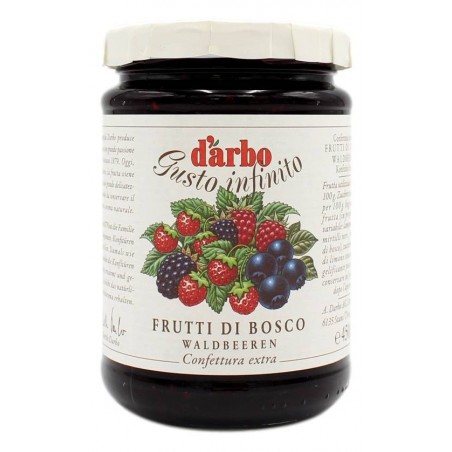 D'Arbo Confettura Extra Di Frutti Di Bosco 450 Gr
