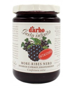 D'Arbo Confettura Extra Di More E Ribes Nero Setacciata 450 Gr