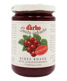 D'Arbo Confettura Extra Di Ribes Rosso Setacciata 450 Gr