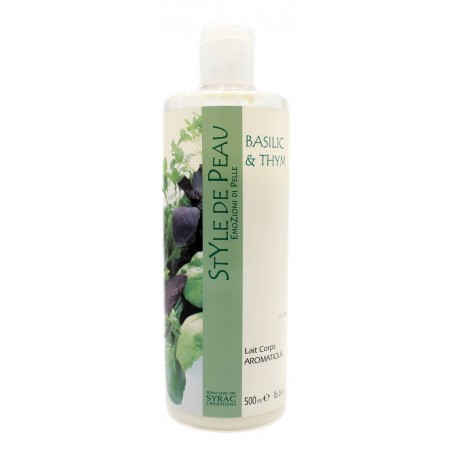 JEAN LUC DE SYRAC LATTE CORPO AROMATICO BASILICO & TIMO 500 ML