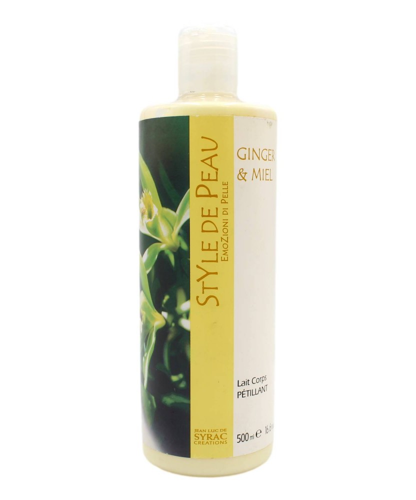 JEAN LUC DE SYRAC LATTE CORPO FRIZZANTE ZENZERO & MIELE 500 ML