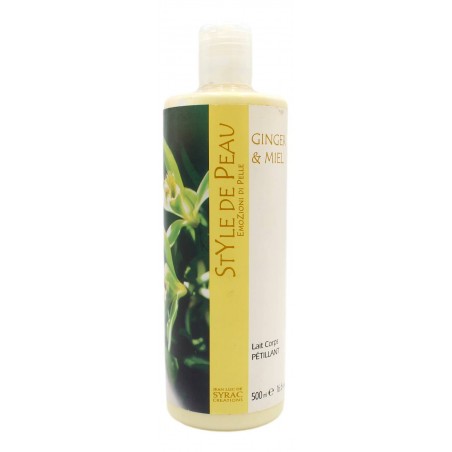 JEAN LUC DE SYRAC LATTE CORPO FRIZZANTE ZENZERO & MIELE 500 ML