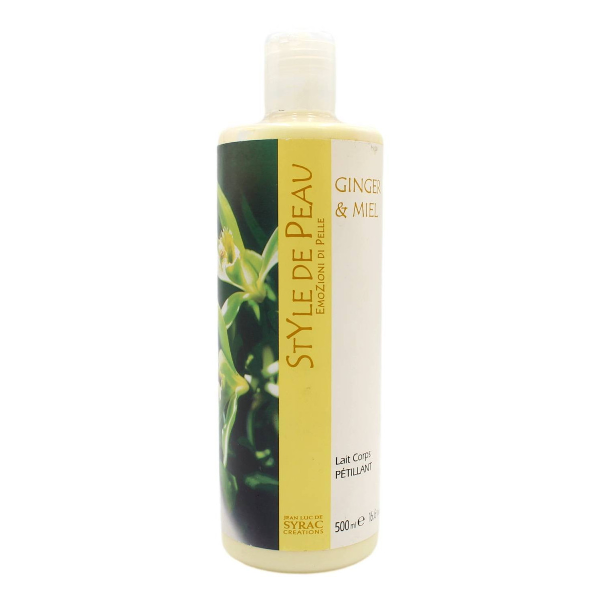 JEAN LUC DE SYRAC LATTE CORPO FRIZZANTE ZENZERO & MIELE 500 ML