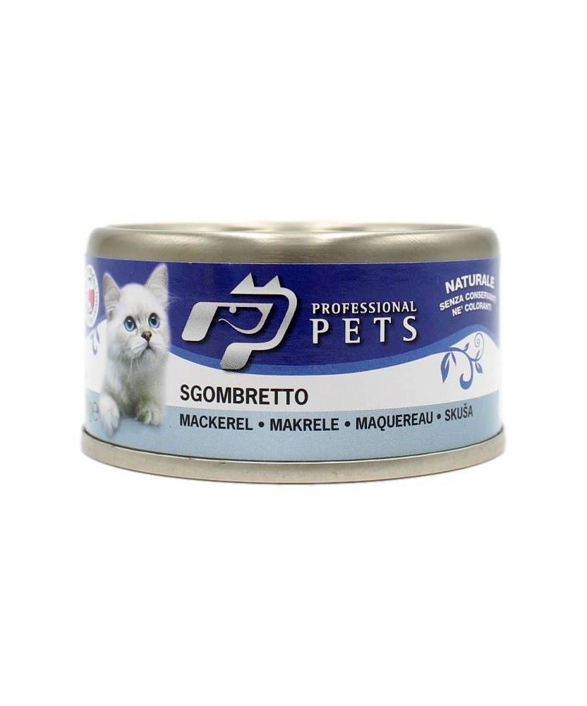 PROFESSIONAL PETS GATTO SGOMBRETTO 70 GR