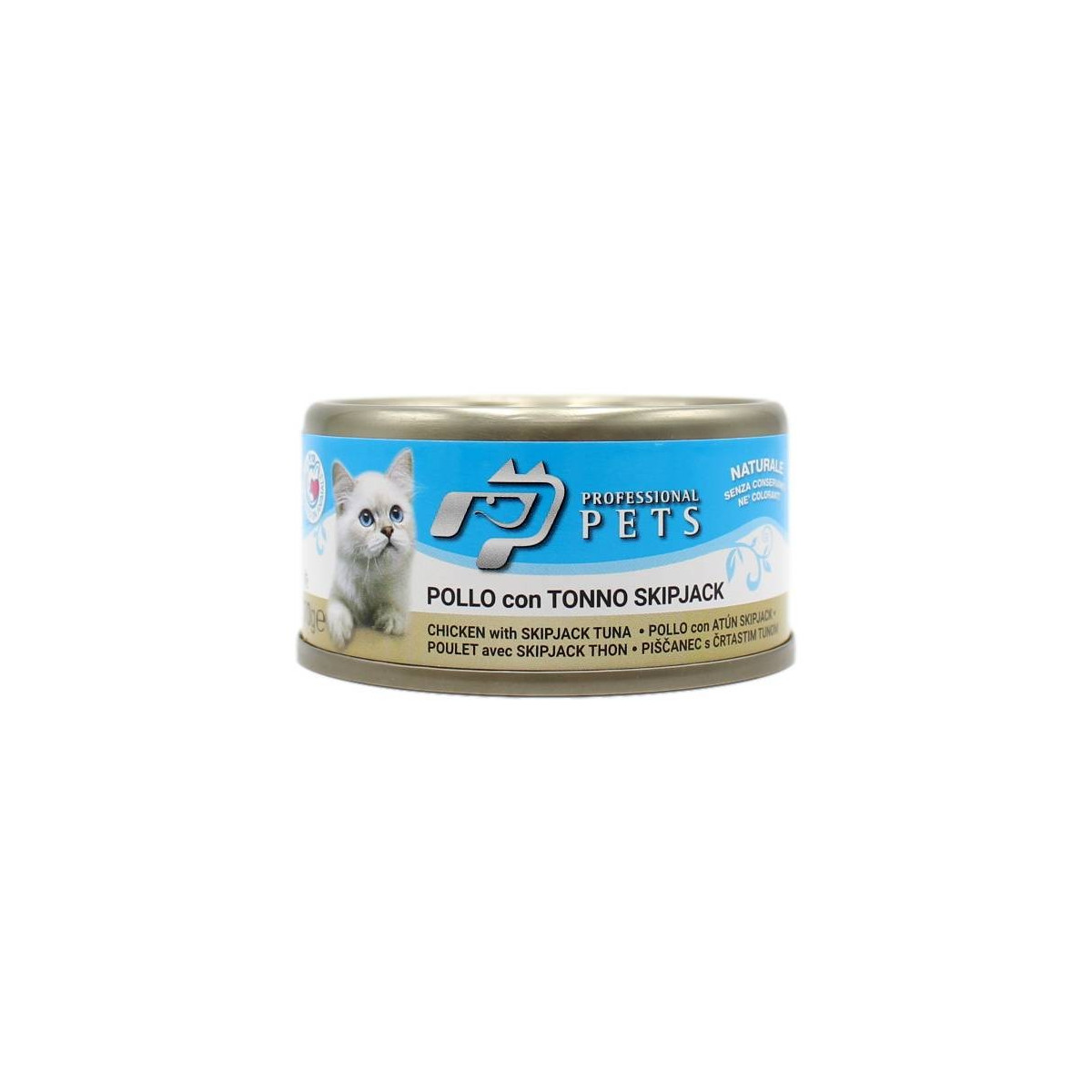 PROFESSIONAL PETS GATTO POLLO E TONNO 70 GR