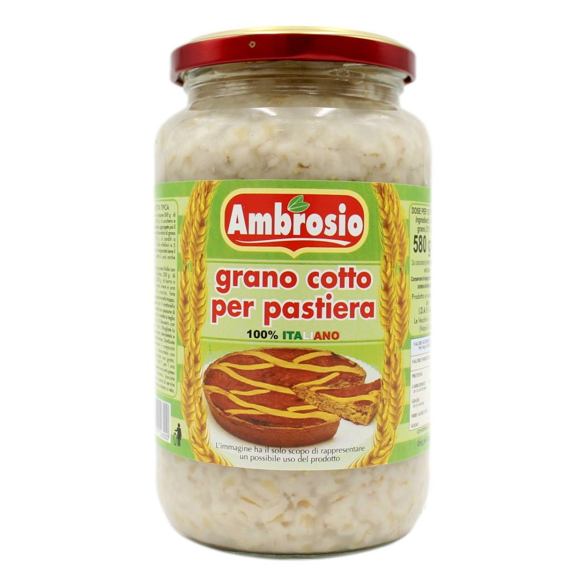 AMBROSIO GRANO COTTO PER PASTIERA 580 GR