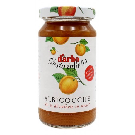 D'ARBO CONFETTURA A RIDOTTO CONTENUTO CALORICO ALBICOCCHE 220 GR