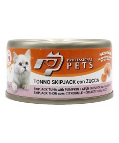 PROFESSIONAL PETS GATTO TONNO E ZUCCA 70 GR