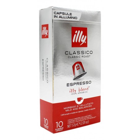 Illy Capsule Compatibili Nespresso Classico 10 Pz
