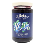 D'arbo 80% Di Frutta Crema Da Spalmare Di Mirtillo Nero 250 Gr