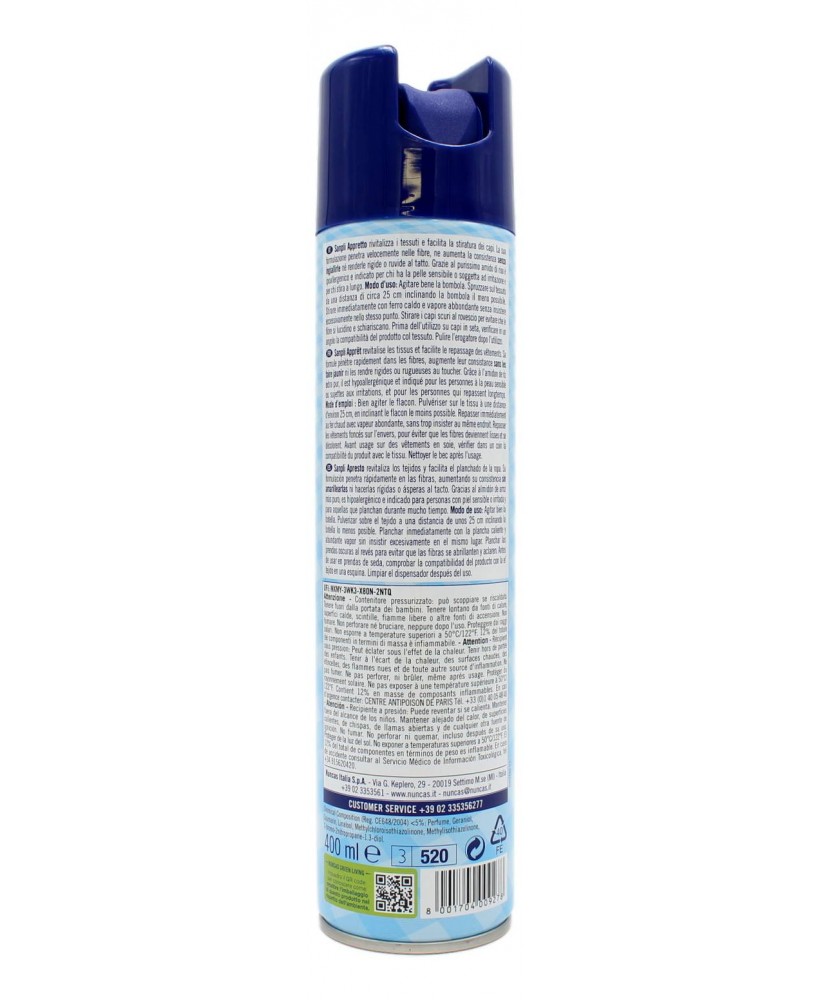 Nuncas Sanpli Appretto Spray 400 ML - Drogheria Olimpia Online