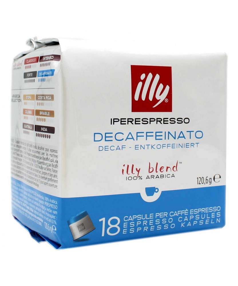 Caffè Illy Iperespresso Decaffeinato 21 cialde – Drogheria Olimpia Online