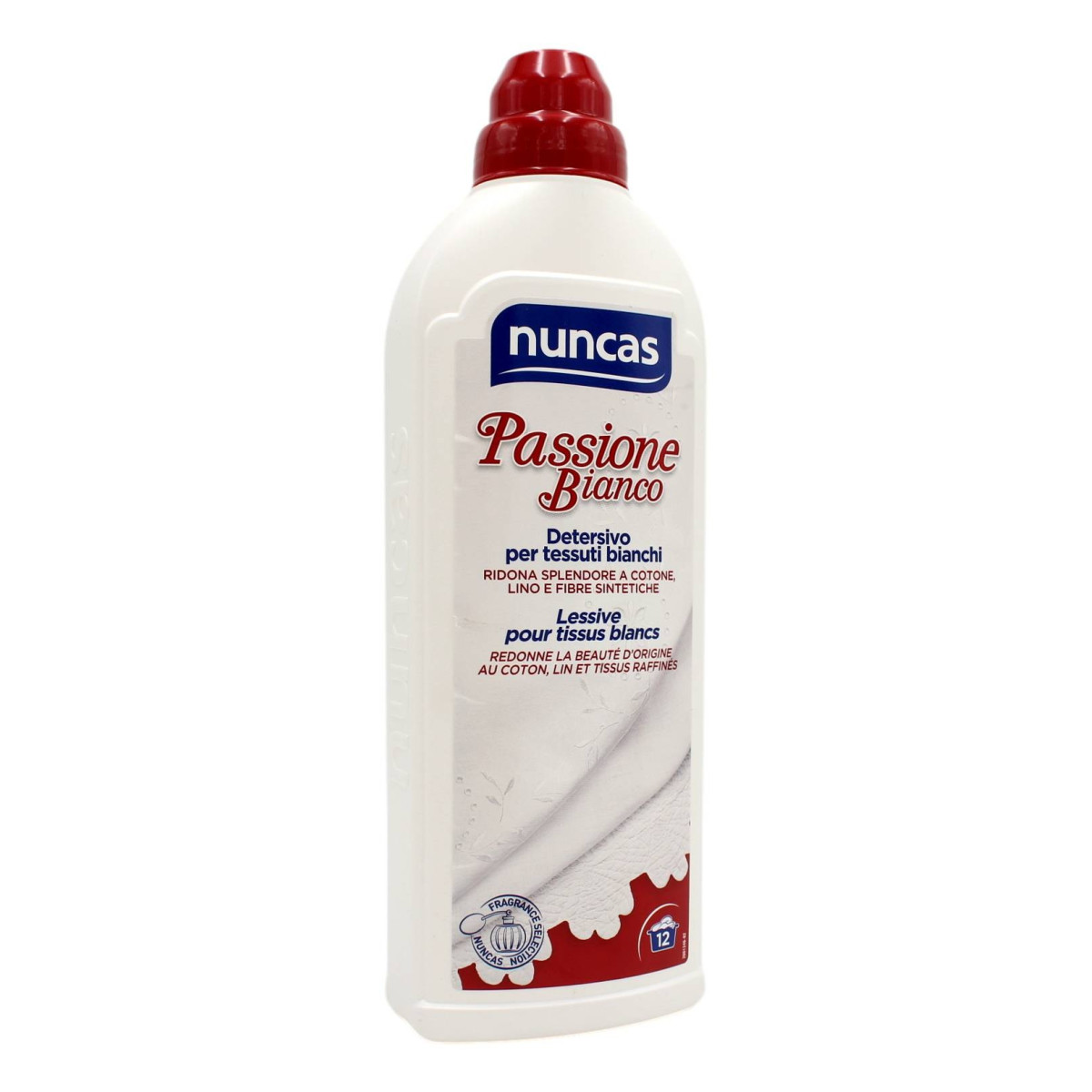NUNCAS PASSIONE BIANCO DETERSIVO PER TESSUTI BIANCHI 750 ML