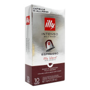 Illy Capsule Compatibili Nespresso Intenso 10 Pz