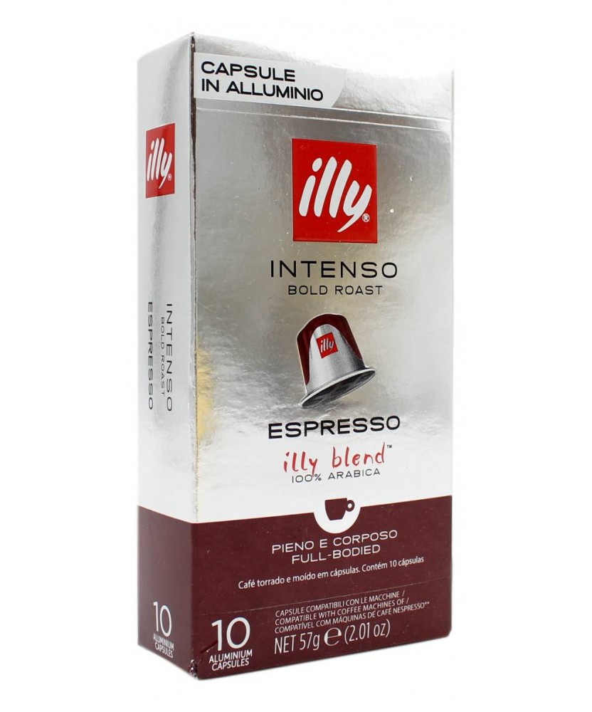 Illy Capsule Compatibili Nespresso Intenso 10 Pz