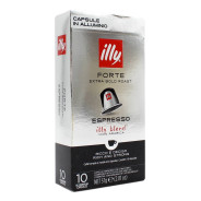 Illy Capsule Compatibili Nespresso Forte 10 Pz