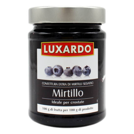 LUXARDO MIRTILLO CONFETTURA EXTRA DI MIRTILLI SELVATICI 400 GR
