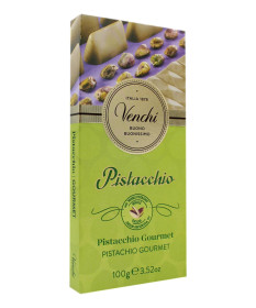 VENCHI TAVOLETTA PISTACCHIO GOURMET CON PISTACCHIO INTERO 100 GR