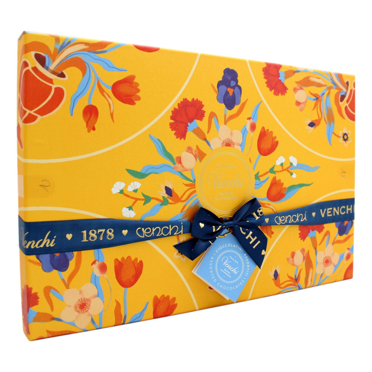 VENCHI SCATOLA BAROCCO CON CIOCCOLATINI ASSORTITI 230 GR