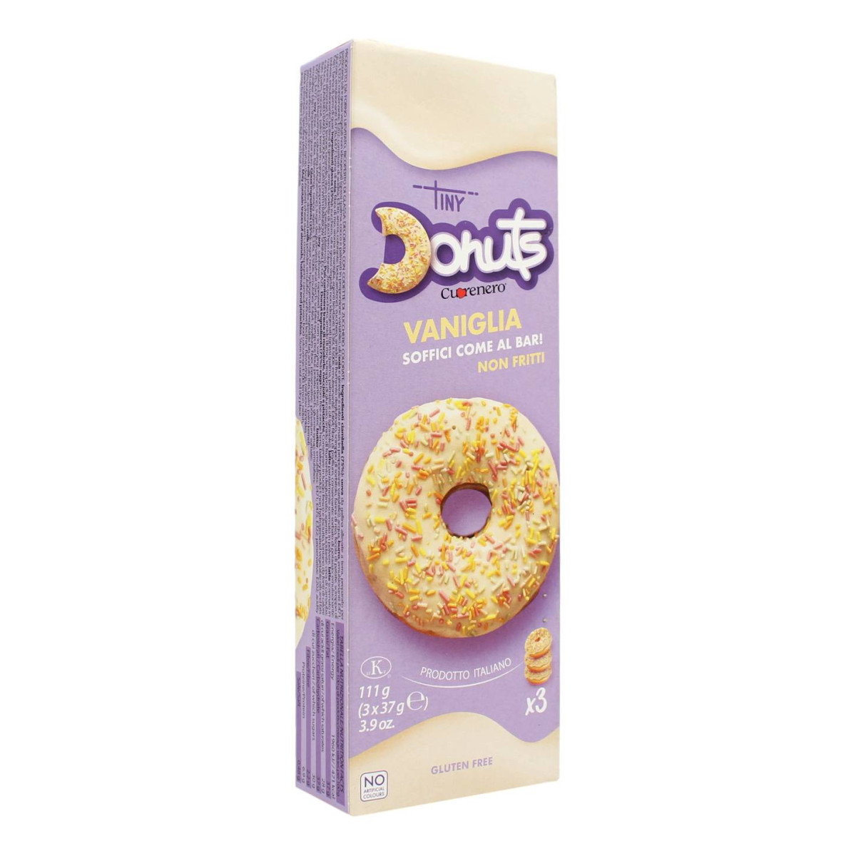 CUORENERO TINY DONUTS VANIGLIA 111 GR