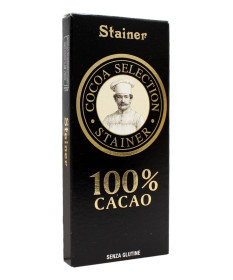 STAINER TAVOLETTA 100% CACAO 50 GR