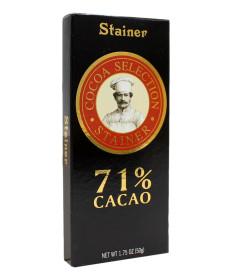 STAINER TAVOLETTA 71% CACAO 50 GR