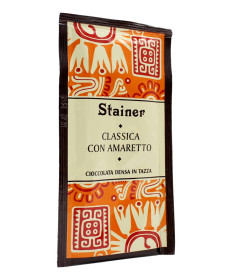 STAINER CIOCCOLATA IN TAZZA CLASSICA CON AMARETTO 30 GR