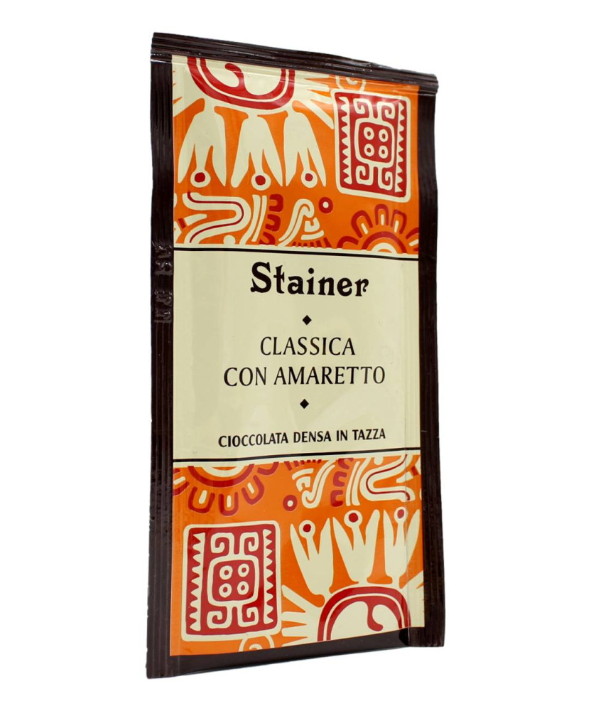 STAINER CIOCCOLATA IN TAZZA CLASSICA CON AMARETTO 30 GR