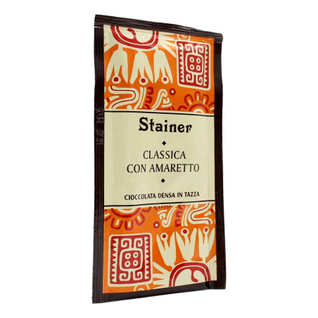 STAINER CIOCCOLATA IN TAZZA CLASSICA CON AMARETTO 30 GR