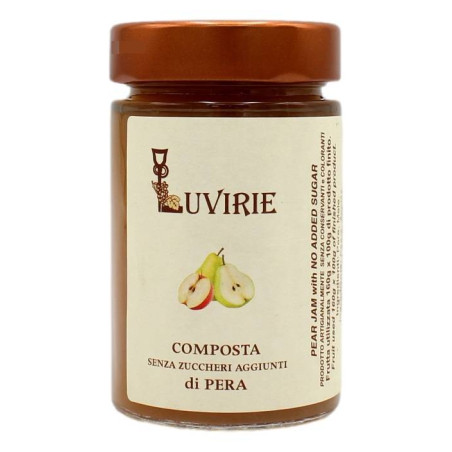 LUVIRIE COMPOSTA SENZA ZUCCHERI AGGIUNTI DI PERA 210 GR