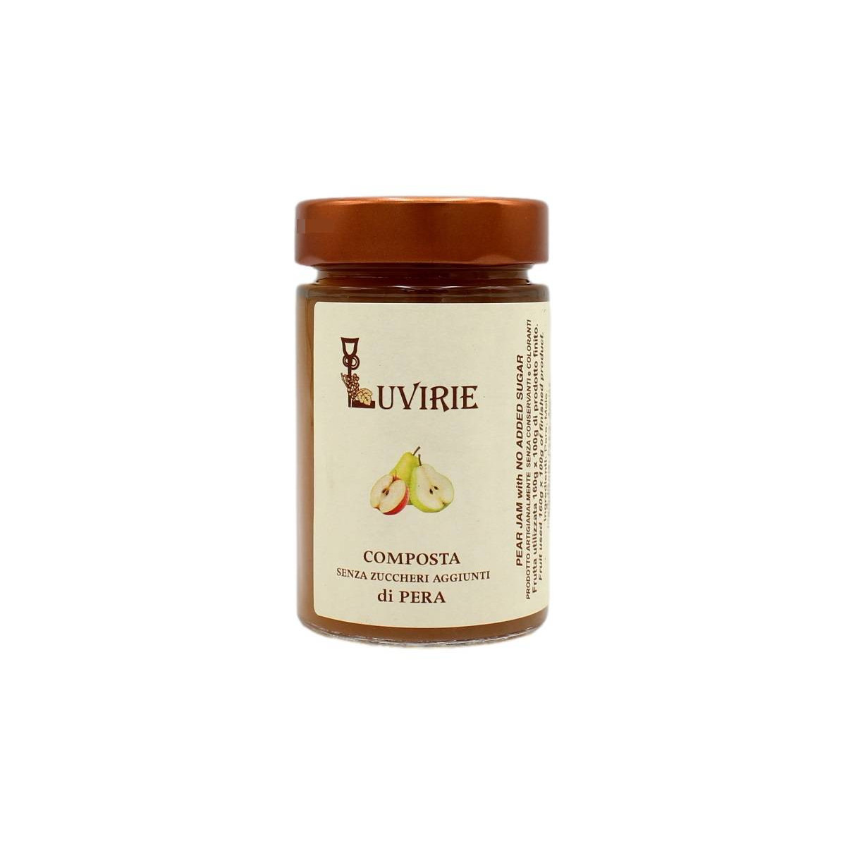 LUVIRIE COMPOSTA SENZA ZUCCHERI AGGIUNTI DI PERA 210 GR