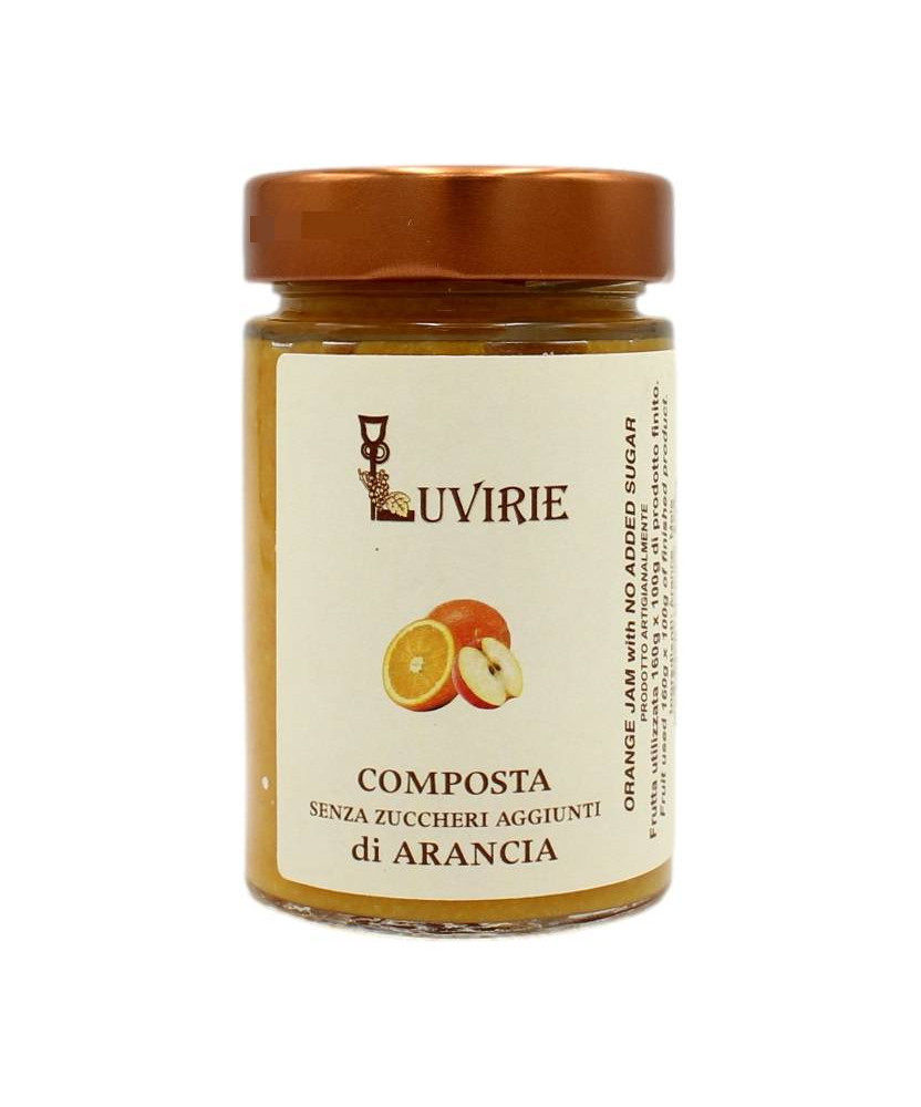 LUVIRIE COMPOSTA SENZA ZUCCHERI AGGIUNTI DI ARANCIA 210 GR