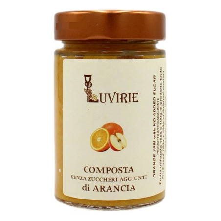 LUVIRIE COMPOSTA SENZA ZUCCHERI AGGIUNTI DI ARANCIA 210 GR