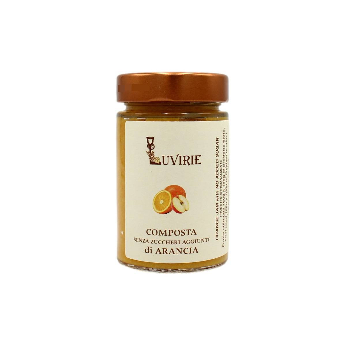 LUVIRIE COMPOSTA SENZA ZUCCHERI AGGIUNTI DI ARANCIA 210 GR