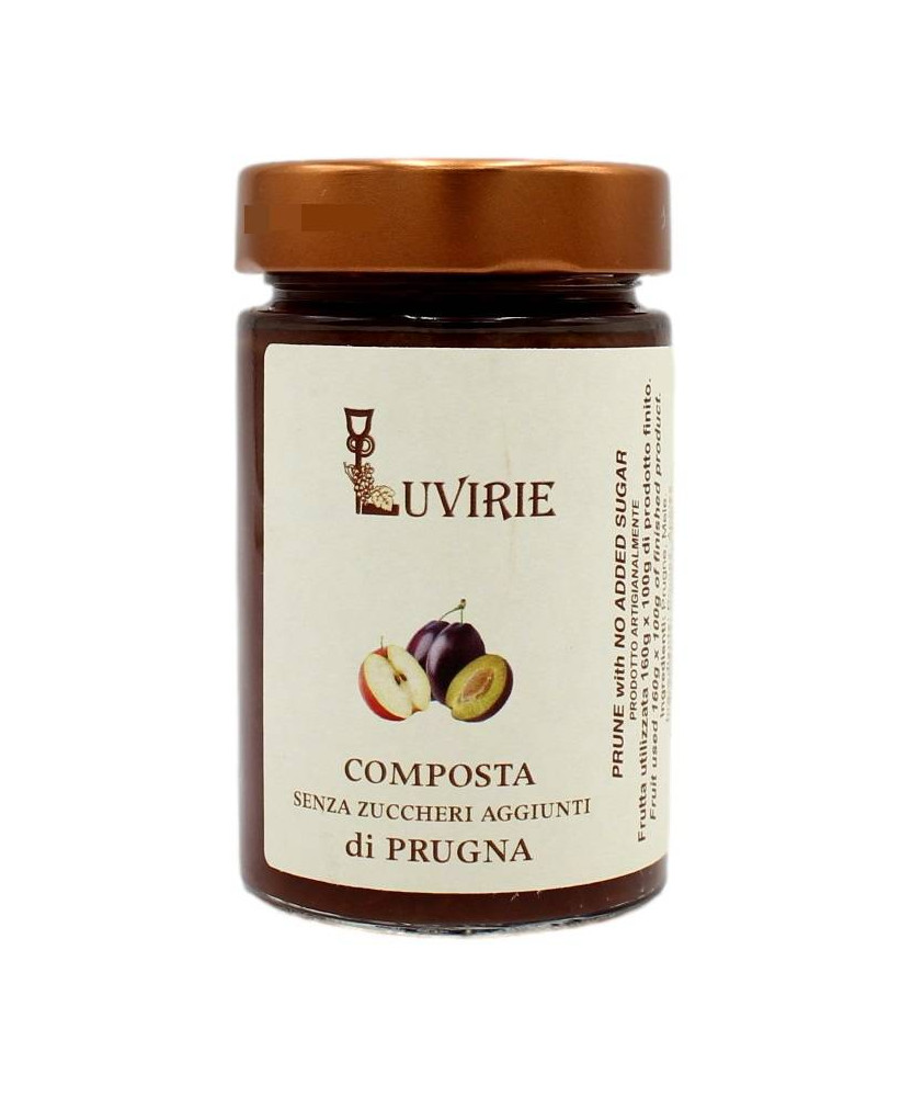 LUVIRIE COMPOSTA SENZA ZUCCHERI AGGIUNTI DI PRUGNA 210 GR