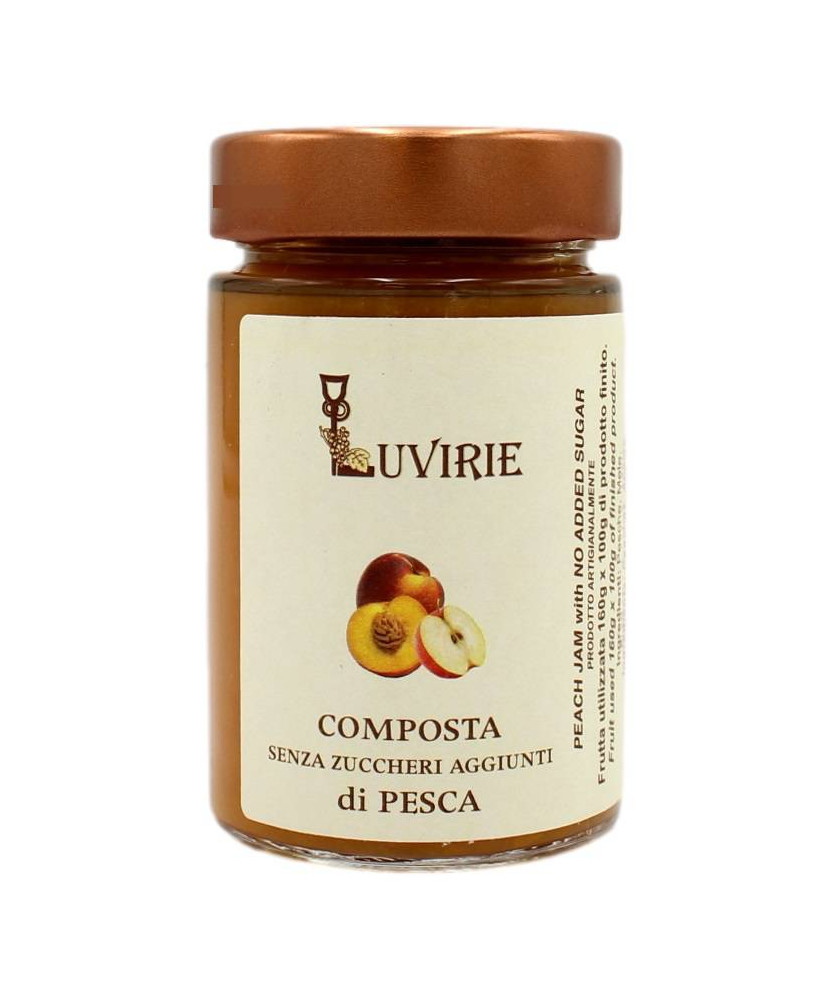 LUVIRIE COMPOSTA SENZA ZUCCHERI AGGIUNTI DI PESCA 210 GR