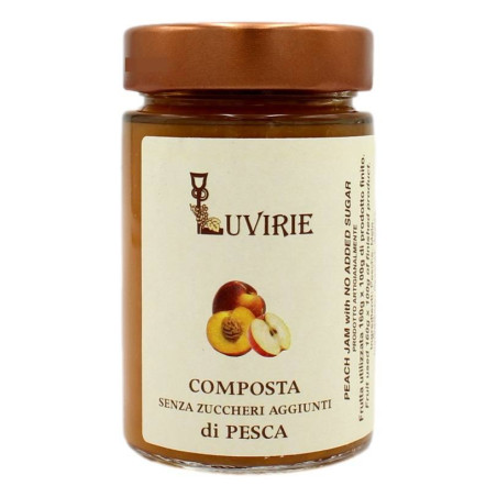 LUVIRIE COMPOSTA SENZA ZUCCHERI AGGIUNTI DI PESCA 210 GR