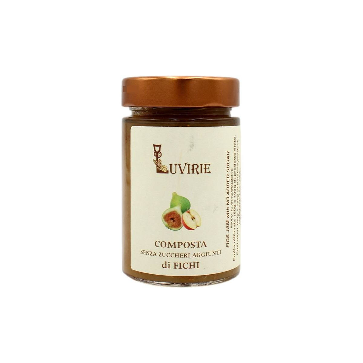 LUVIRIE COMPOSTA SENZA ZUCCHERI AGGIUNTI DI FICHI 210 GR