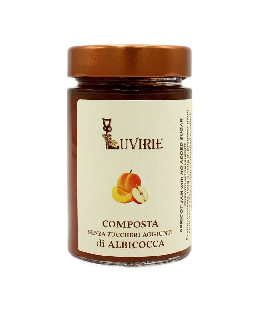 LUVIRIE COMPOSTA SENZA ZUCCHERI AGGIUNTI DI ALBICOCCA 210 GR