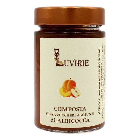 LUVIRIE COMPOSTA SENZA ZUCCHERI AGGIUNTI DI ALBICOCCA 210 GR