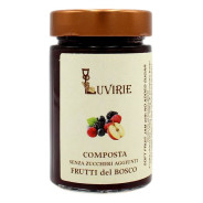 LUVIRIE COMPOSTA SENZA ZUCCHERI AGGIUNTI DI FRUTTI DEL BOSCO 210 GR